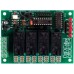 RS-232 Relay Controller with 4 DPDT Small Signal Relays